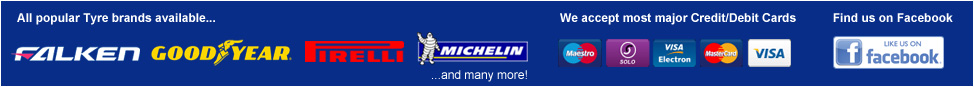 Tyre Brands - Kumho - Credit & Debit Cards Accepted